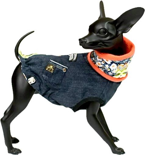 Windcoat BLUE DENIM mit Loop