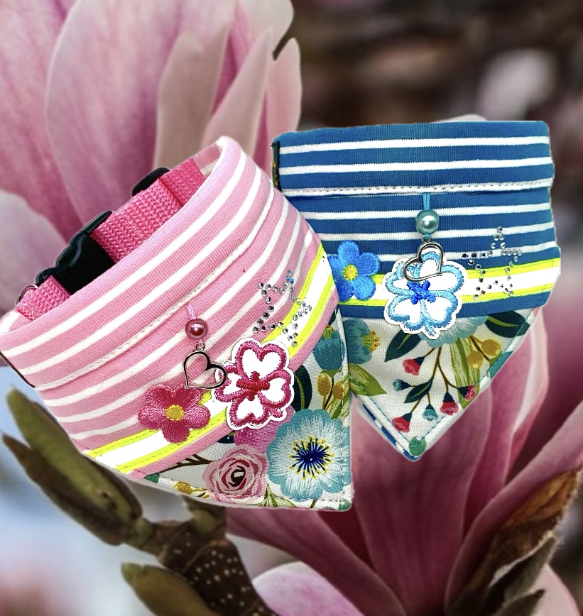 Bandana MAGNOLIA & BLUE LILLY